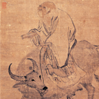 Laozi riding a bull